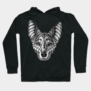 Ornate Australian Kelpie Hoodie